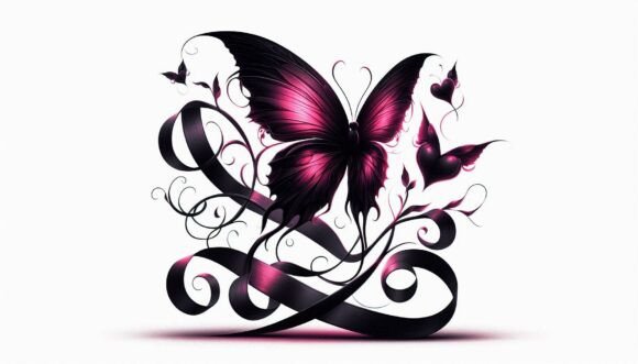 Gothic Infinity Heart: A Modern Take on Romantic Darkness