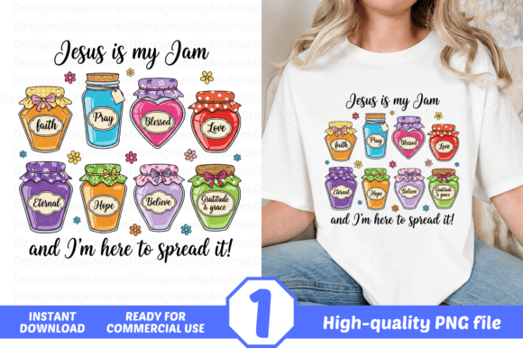 Jesus is My Jam Im Here to Spread It: Your New Favorite Faith-Based Design