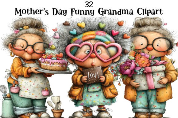 Mother’s Day Funny Grandma Clipart: A Designer’s Guide
