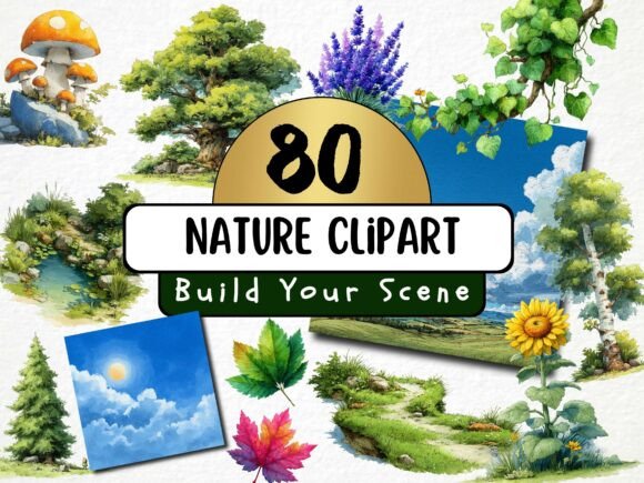 Nature Clipart - Build Your Scene